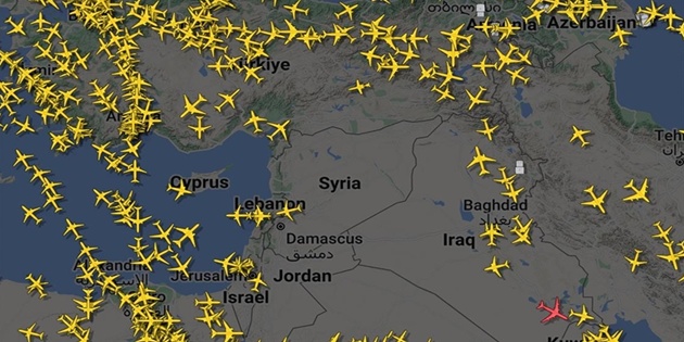 Irak, Suriye ve İran Devletleri Hava Sahalarını Kısıtlama Kararı Aldı